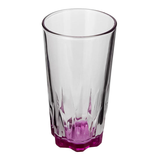 Vaso de vidrio fondo atomizado – vista 3