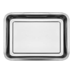 Charola de acero inoxidable 36 x 27 cm 352 Kitchen Spot