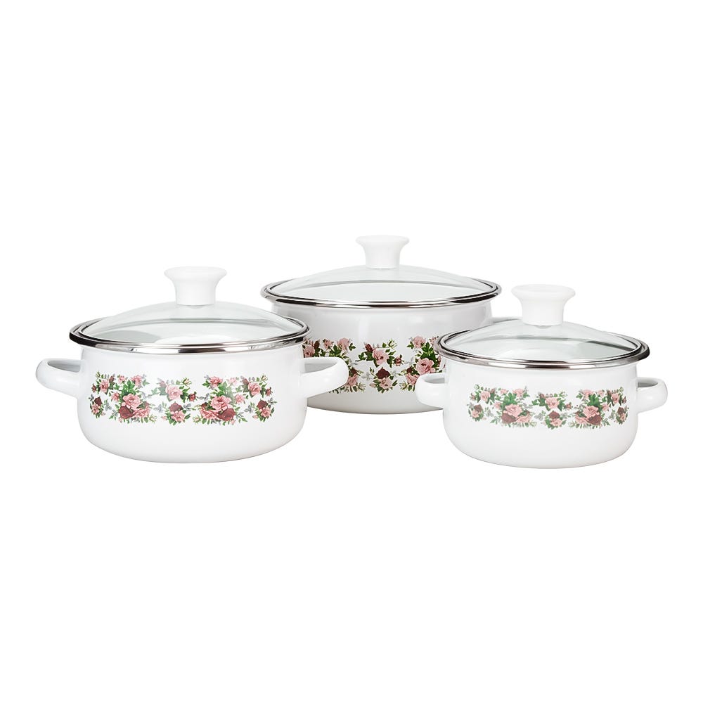 Set de ollas de peltre 12-14-16 cm 479 Hot Spot
