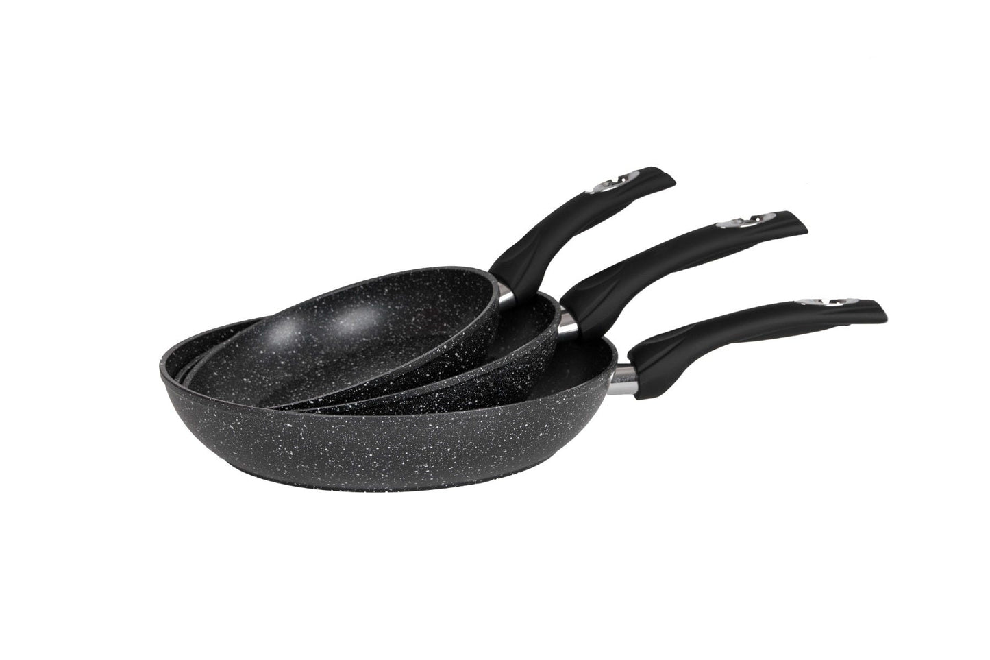 Juego de sartenes de acero inoxidable 3 piezas Z360N Hot Spot