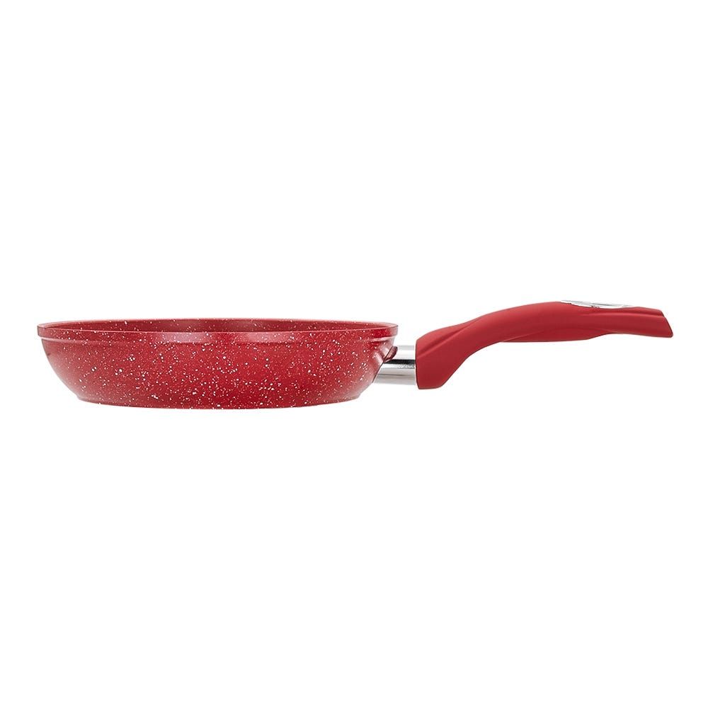 Juego de sartenes de acero inoxidable 3 piezas con mango de silicón Z630R Hot Spot