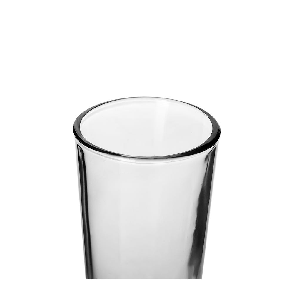Vaso de vidrio cubero 250 ml Liso V Santos