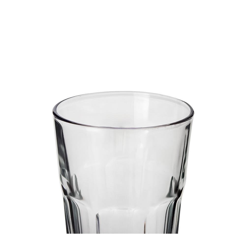 Vaso refresco de vidrio 415 ml Barcelona atomizado verde 205 V Santos