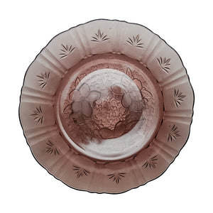 Plato hondo de vidrio 500 ml maguey uva 921 V Santos