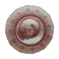 Plato hondo de vidrio 500 ml maguey uva 921 V Santos