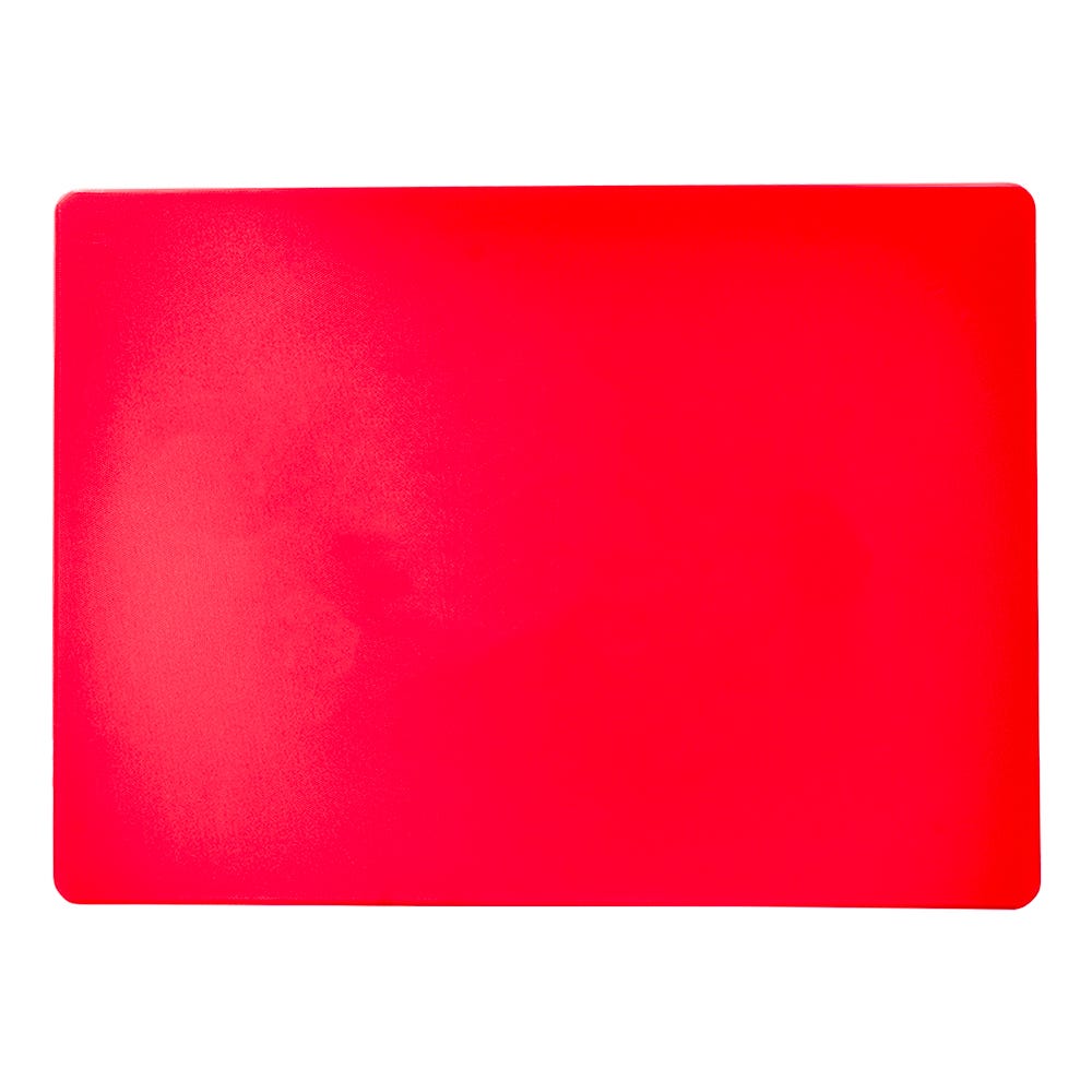 Tabla para picar de plástico 60.7cm roja TTAB6011ROJO3 Tåvola