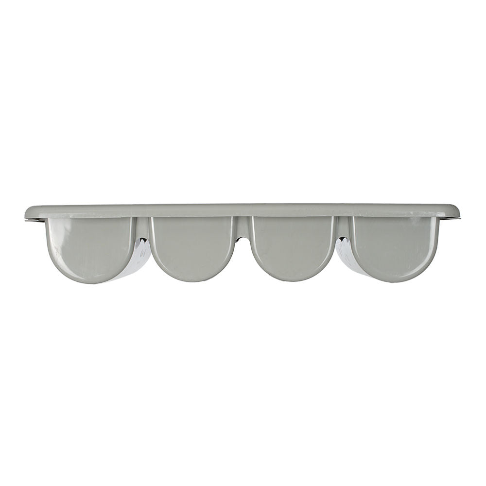 Cubiertera de plástico 4 divisiones gris TPCUBJQ-B0393 Tåvola