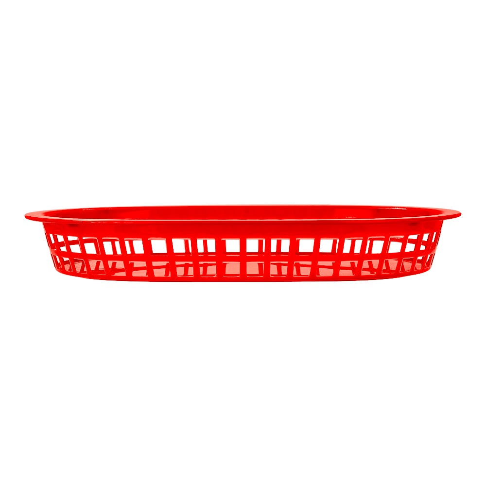 Canasta de plástico 27.2 x 17.5 cm roja TCANQPI062RD3 Tåvola