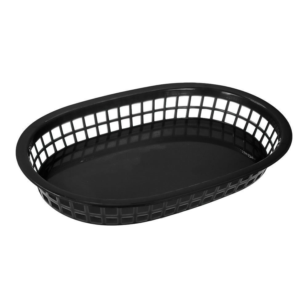 Canasta de plástico 27.2 x 17.5 cm negra TCANQPI062BK3 Tåvola