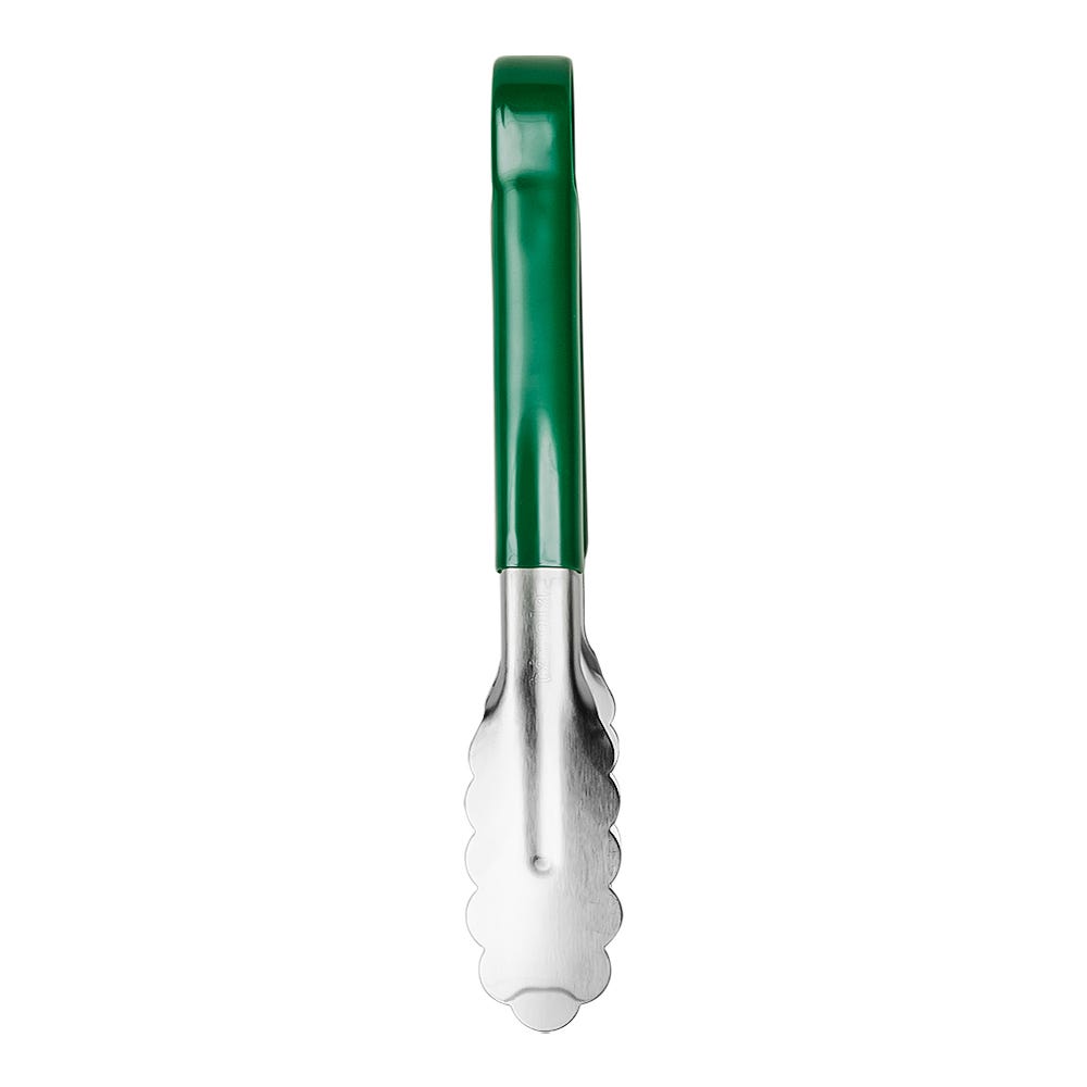 Pinza de acero inoxidable 23 cm con cubierta de plástico verde TPZAJQ-OT1083 Tåvola