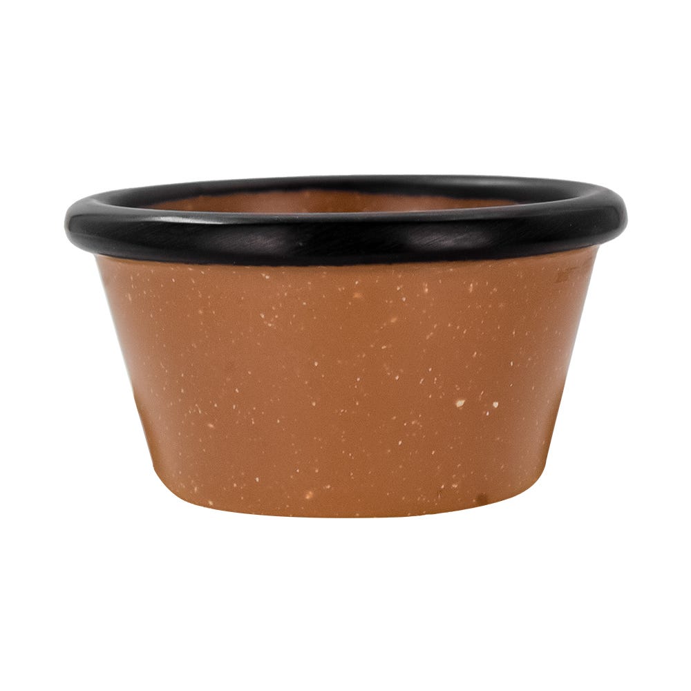 Ramekin de melamina 60 ml Terra brown TAVTERRARAMEC Tåvola