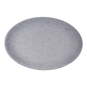 Platón ovalado de melamina 34.3 cm Gray Granite TAV102OVAL14G Tåvola