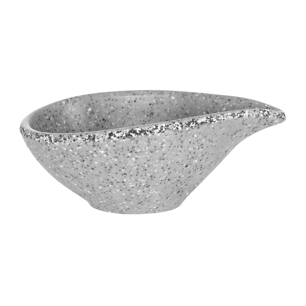 Platito para tapas con asa de melamina 45 ml Gray Granite TAVD10PTTAPGG Tåvola