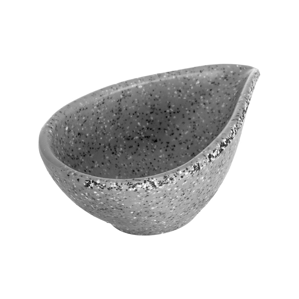 Platito para tapas con asa de melamina 45 ml Gray Granite TAVD10PTTAPGG Tåvola