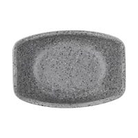 Platito para tapas con asa de melamina 40 ml Gray Granite TAVD10PTTAPGG Tåvola