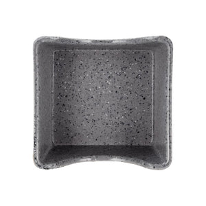 Azucarera para sobres de melamina 7.5 cm granito – vista superior