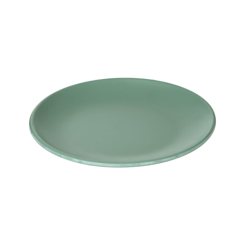 Plato trinche cup de melamina 21.3 cm verde mate TAVPTRCUP8.4VM Tåvola – vista 4