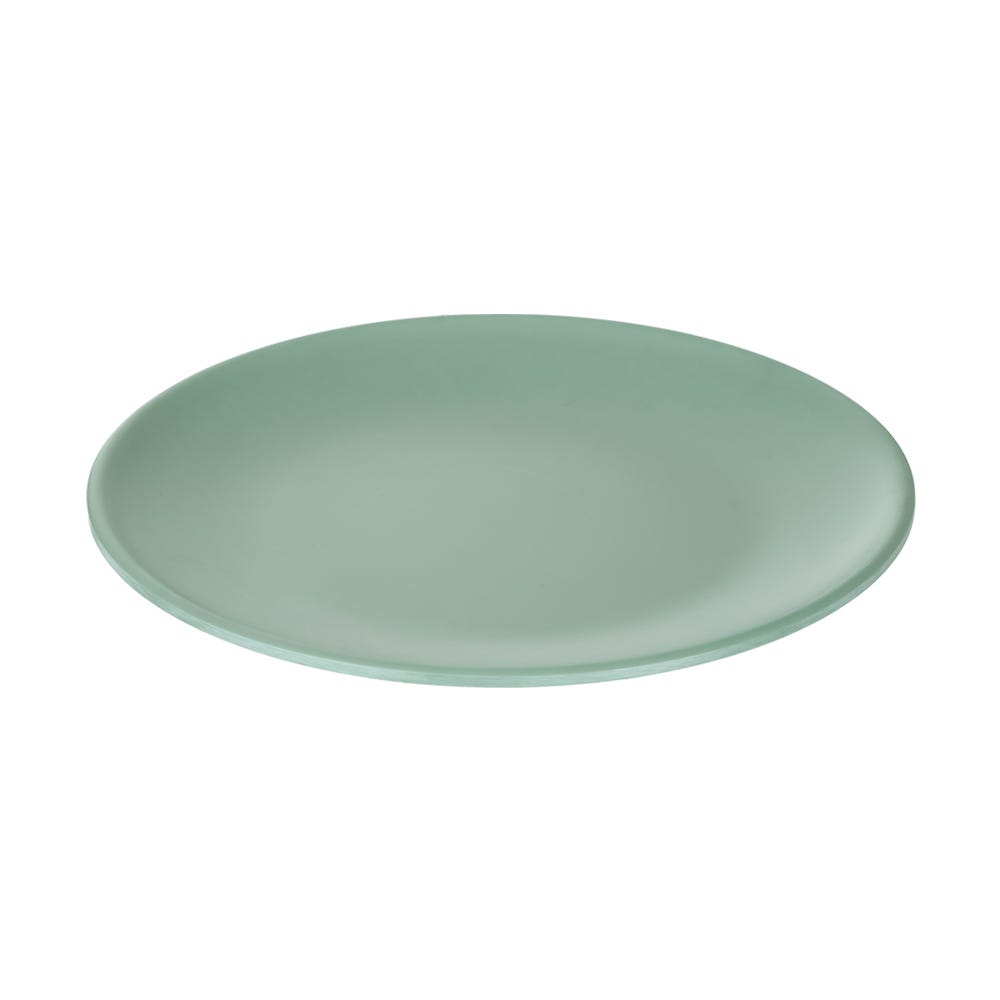 Plato trinche cup de melamina 26.7 cm verde mate TAVPTRCUP10.5VM Tåvola – vista 4