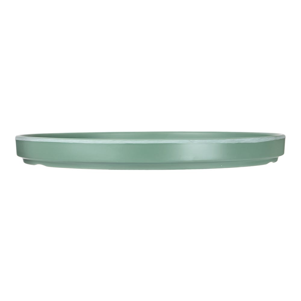 Plato Barcelona de melamina 22.8 cm verde mate TAVBARCE23VM Tåvola – vista 3