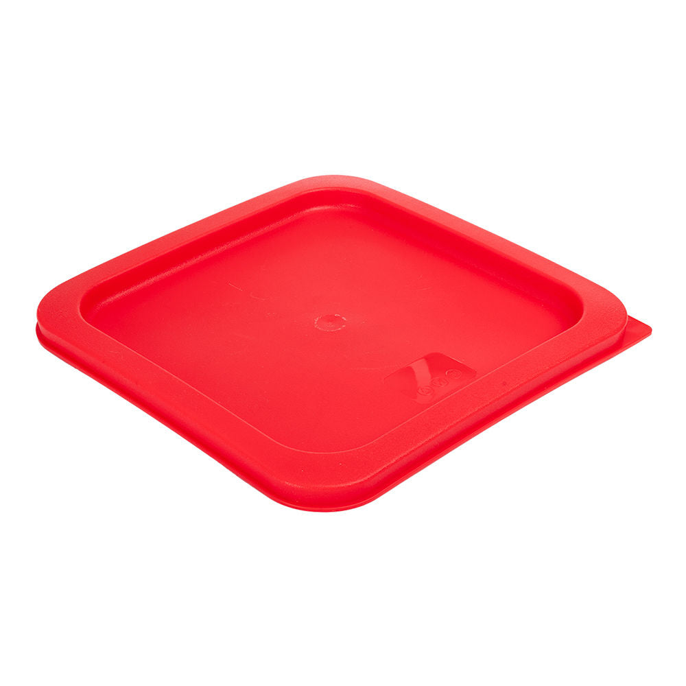 Tapa roja de policarbonato para contenedor cuadrado 23.2 cm 94693 Tåvola
