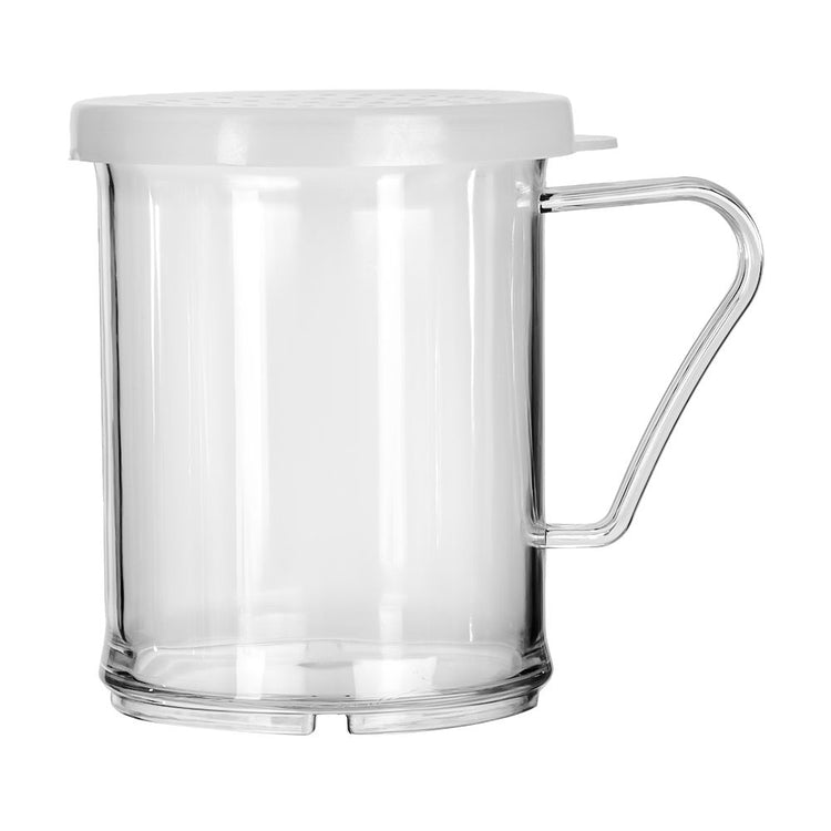 Salero espolvoreador de policarbonato con tres tapas 300 ml 100271 Tåvola