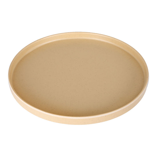 Plato Barcelona de melamina 27 cm arena mate Tåvola – vista interior del plato