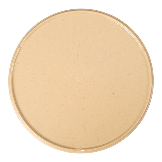 Plato Barcelona de melamina 27 cm arena mate Tåvola – vista en ángulo del plato
