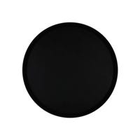 Charola redonda negra de fibra de vidrio 35.5 cm Tåvola