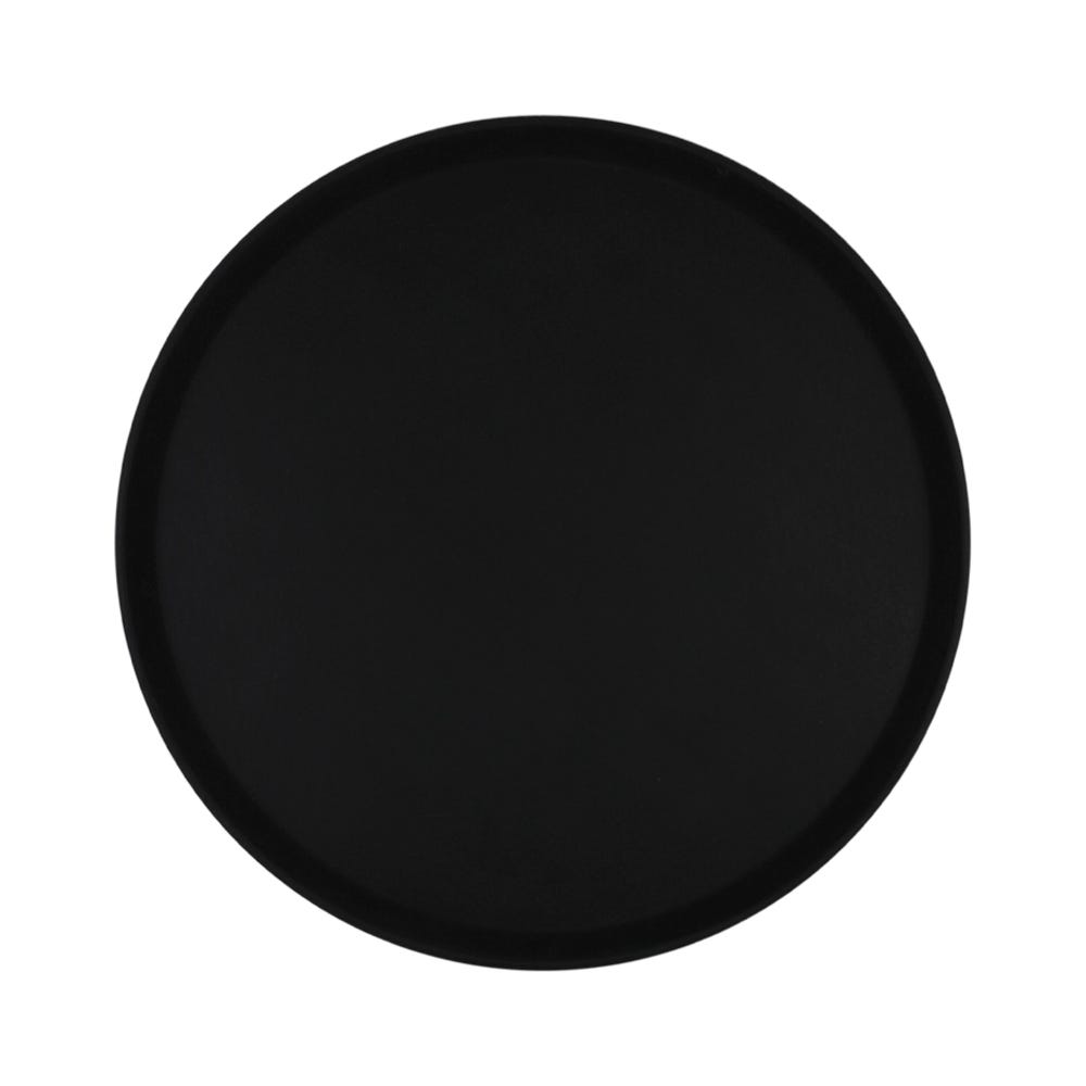 Charola redonda negra de fibra de vidrio 45.5 cm Tåvola