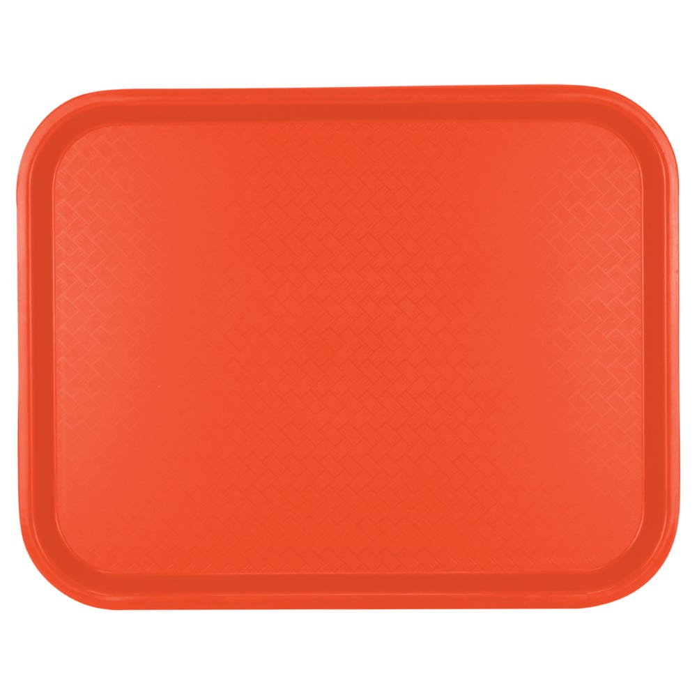 Charola de plástico naranja 45 x 35.5 cm Tåvola