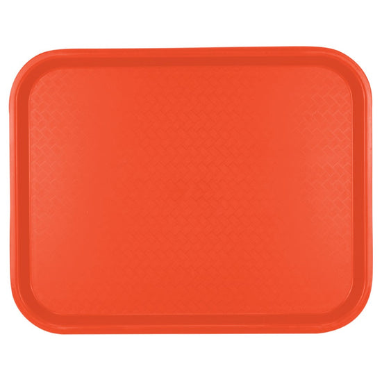 Charola de plástico naranja 45 x 35.5 cm Tåvola