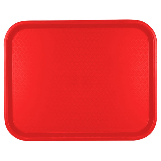 Charola de plástico roja 45 x 35.5 cm Tåvola