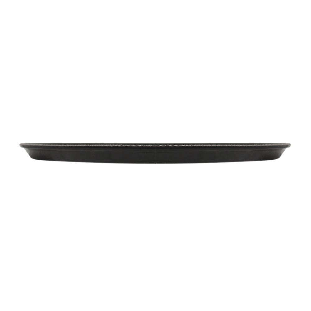 Charola redonda negra 35 cm antideslizante Tåvola
