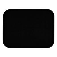 Charola recta negra de plástico 52 x 39 cm Tåvola
