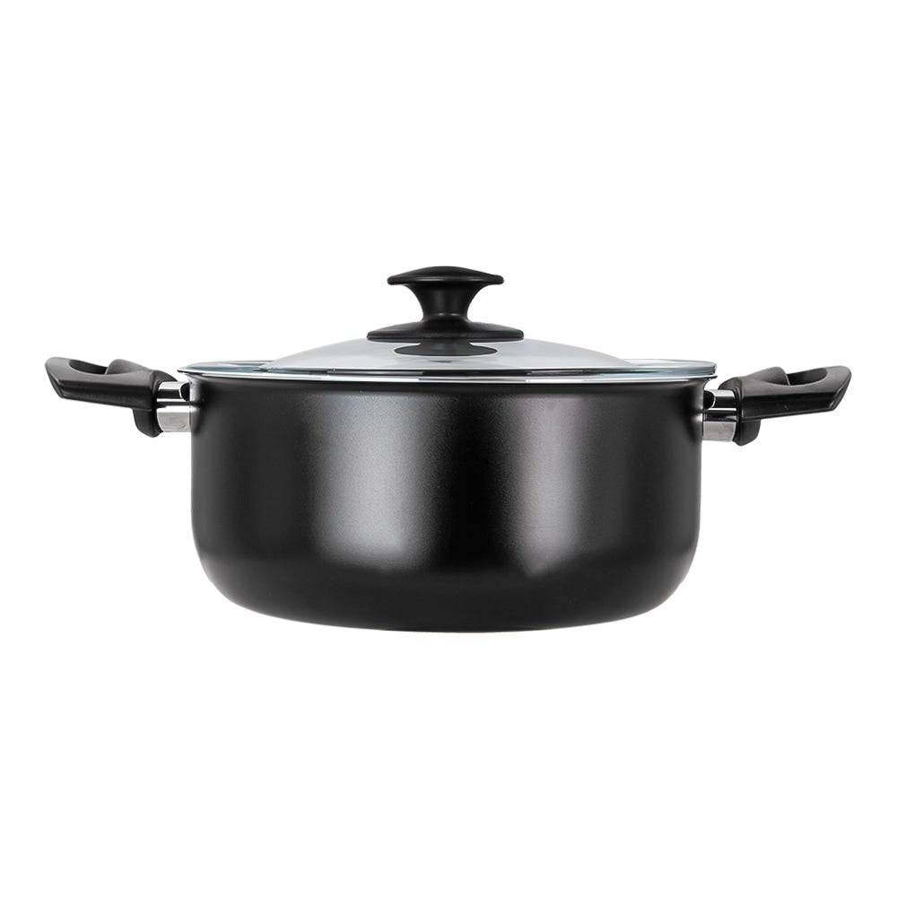 Olla recta de aluminio 22 cm