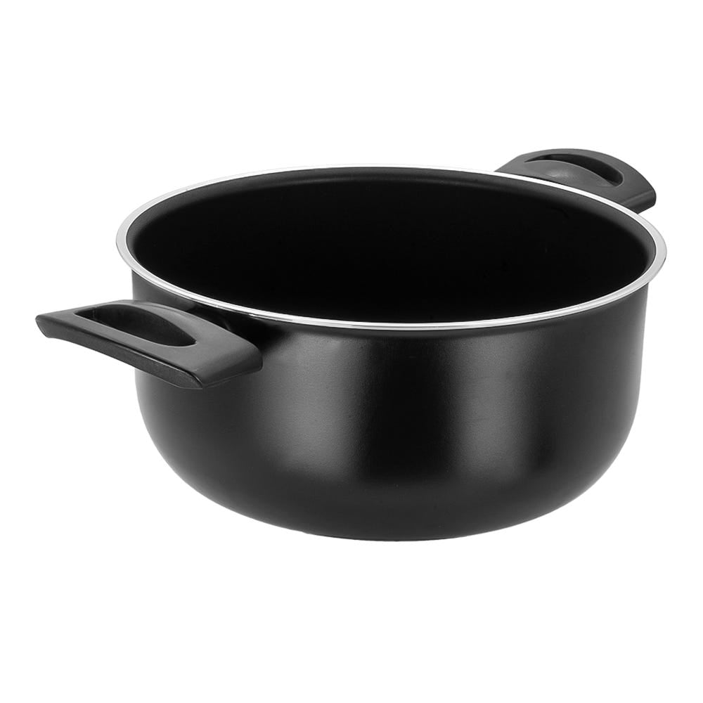 Olla recta de aluminio 22 cm