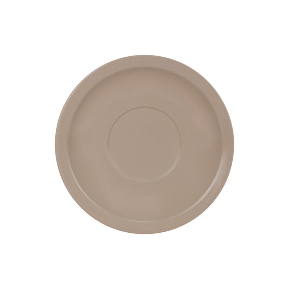 Plato para taza melamina beige 5.5 pulgadas Tåvola