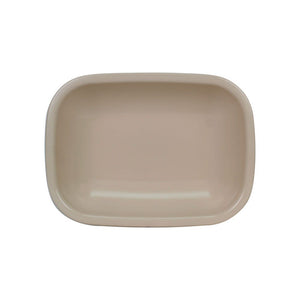 Plato cuadrilongo 10 pulgadas melamina beige Tåvola