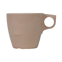 Taza 227 ml melamina beige Tåvola