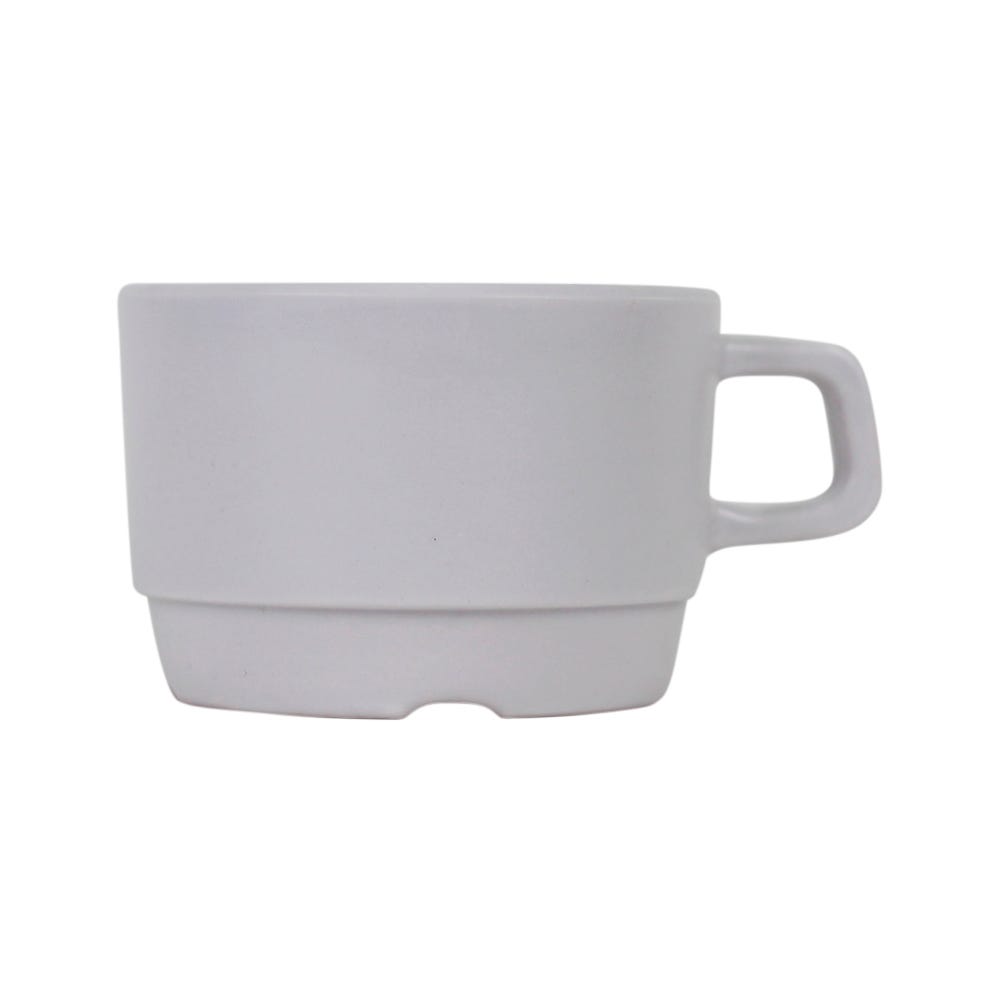 Taza embrocable 220 ml melamina blanca Tåvola