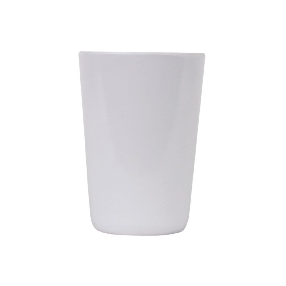 Vaso melamina blanca 265 ml