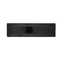 Bandeja rectangular 31.5 x 8.8 cm melamina negra Tåvola