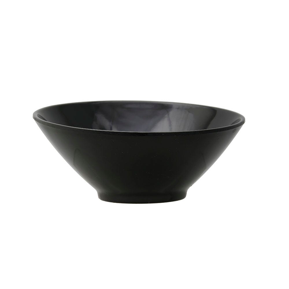 Bowl inclinado 750 ml melamina negra Tåvola