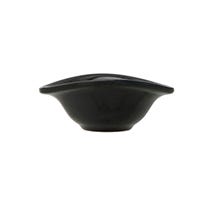 Platito para tapas 9 x 7.5 cm melamina negra Tåvola