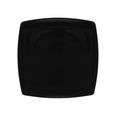 Plato Cuadrado Coupe 8 pulgadas Melamina Negra