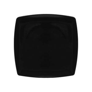 Plato Cuadrado Coupe 8 pulgadas Melamina Negra