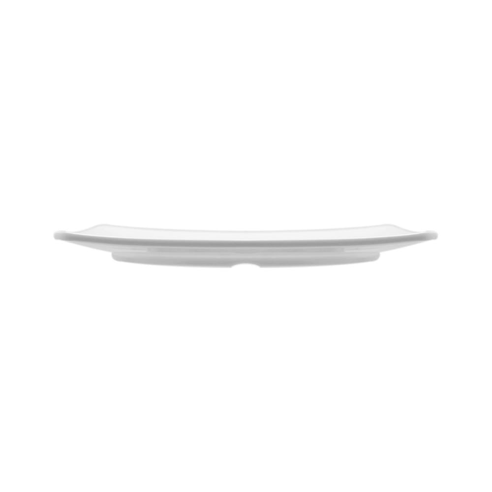 Plato Cuadrado Coupe 8 pulgadas Melamina Blanca