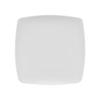 Plato Cuadrado Coupe 10 pulgadas blanco