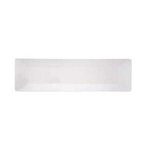Plato bandeja rectangular 32 x 9 cm melamina blanca Tåvola