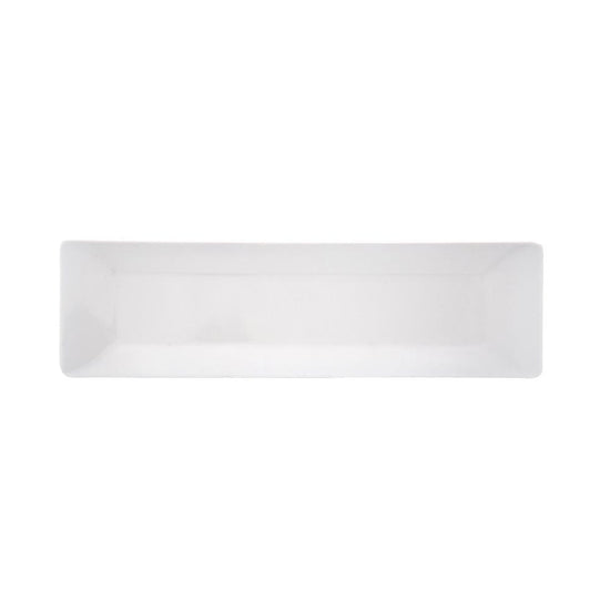 Plato bandeja rectangular 32 x 9 cm melamina blanca Tåvola